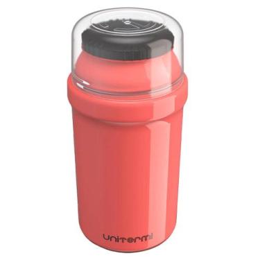 Imagem de Garrafa Térmica Unitermi Fano Kids 300ml Pequena Lancheira, Rosa