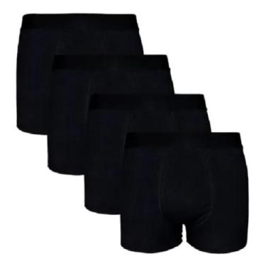 Imagem de Cueca boxer plus size unidade - belly, Azul, G1/  G2/  G3