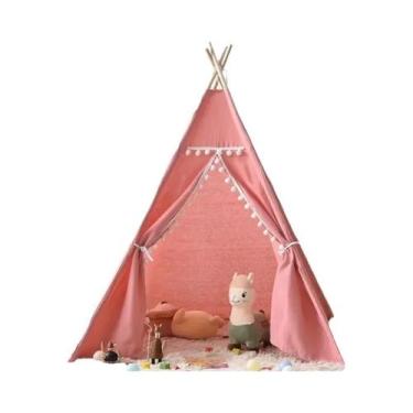 Imagem de Tenda De Tipi Portátil Para Crianças Com Luzes LED E Decoração De Tape