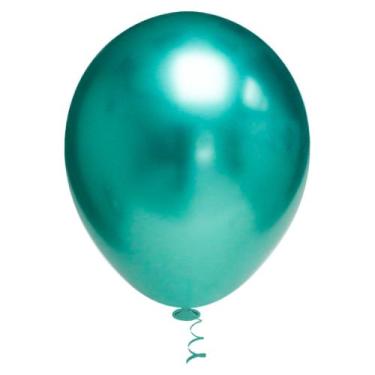 Imagem de Balao Platino 5 Red Verde C/25 Pic Pic