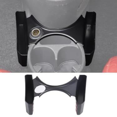 Imagem de HAPPYHORSE Caixa De Armazenamento Marchas Para Console Central Carro Compatível Com Fiat 500 2007-2025, Controle Inferior Da Alavanca Câmbio, Porta-Copos Água, Bandeja Organizadora, Acessórios Inter