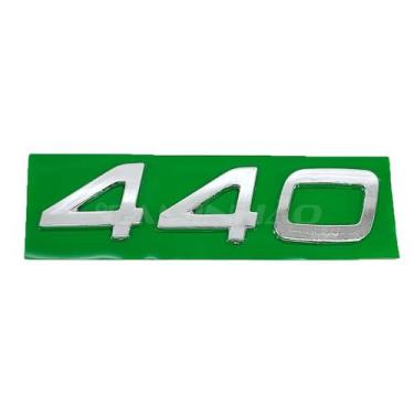 Imagem de Emblema Letreiro Potência Volvo FH NH FM 440 Cromado (20551273) - MONA