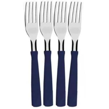 Imagem de Conjunto 4 Garfos De Mesa Tramontina Em Aço Inox New Kolor