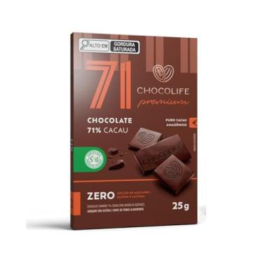 Imagem de Chocolate Premium 71% Cacau - Chocolife - 1unx25g