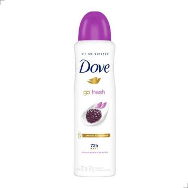 Imagem de Kit c/ 3 Desodorante Aerosol Dove Go Fresh 150ml Amora e