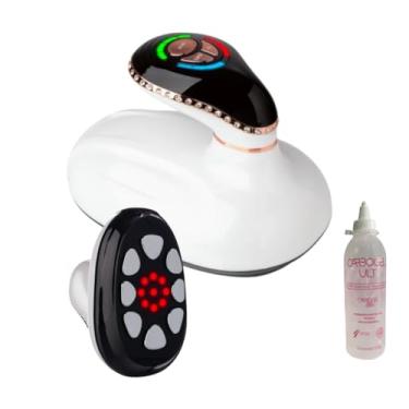 Imagem de Aparelho Rádio Frequencia Lipocavitação Microcorrentes EMS Queima Gordura Celulite + Gel