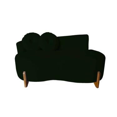 Imagem de Namoradeira Lounge Bouclé com 2 Almofadas - Estopar