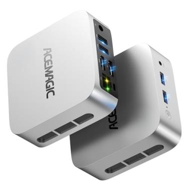 Imagem de ACEMAGIC Mini PC Computadores 16GB DDR4 RAM 512GB SSD, N97 12ª geração Alder Lakec (Beat N100/N95, até 3,6GHz), Mini computador, desktop pequeno 4K Dual Display/WiFi/VESA para casa/escritório, SO