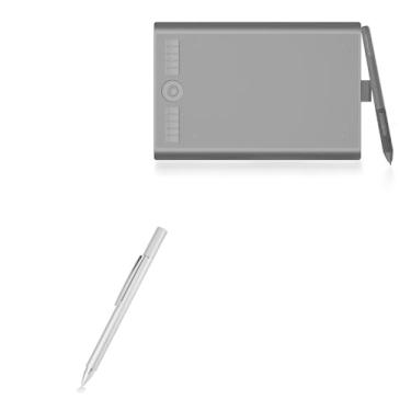 Imagem de BoxWave Caneta Stylus compatível com Gaomon M10K 2018 - Caneta Stylus capacitiva FineTouch, caneta Stylus super precisa - prata metálica