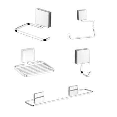 Imagem de KIT BANHEIRO FIXARE - CROMADO