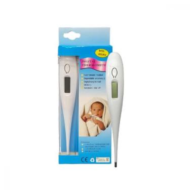 Imagem de Termometro Digital Clinico Beep Adulto Infantil With Beeper - Kapbom
