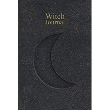 Imagem de Witch Journal: Wicca Gift, Lined Notebook 200 Pages 6 x 9 (Black Leather No.2)