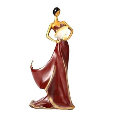 Imagem de Ganchos de pesca para meninas dançantes, suporte de garrafa de vinho, rack de vinho decorativo para mesa de bar, armário de vinho, decoração de casa artesanato anzóis de peixe (cor: A)