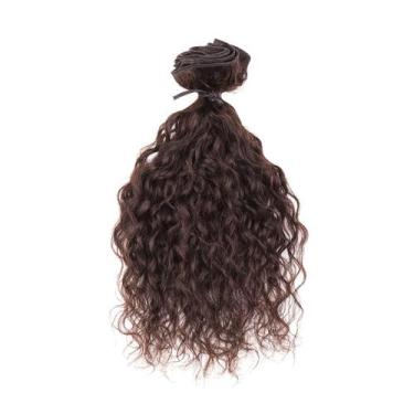 Imagem de Cabelo Natural Cacheado 40cm com Tecimento Textura Wavy De Benguela 10