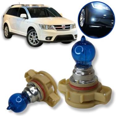 Imagem de Lâmpada Super Branca H16 24W 8500k Farol Milha Freemont 10-16 - SHOCKL