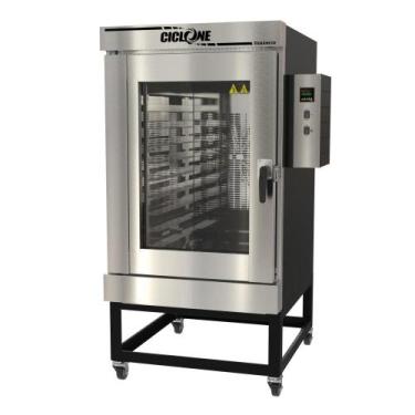 Imagem de Forno Turbo Elétrico Venâncio Ciclone 10 esteiras Interior Inox Exteri