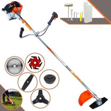 Imagem de Roçadeira Profissional Vulcan VR430S À Gasolina Motor 2 Tempos 43cc 1,