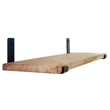 Imagem de Prateleira Livros 60X20 Pinus Suporte Mão Francesa Invertida - Big Hou