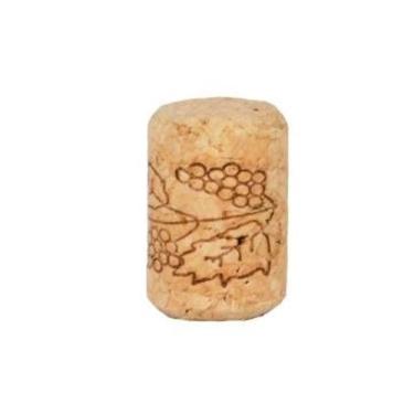 Imagem de Rolha Para Vinho 32 x 23 com Desenho Pacote 100 Unidades - Corticeira 