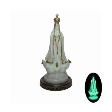 Imagem de Imagem Fosforescente Nossa Senhora De Fátima Rosário Brilha no Escuro 