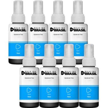 Imagem de Kit 8 Tintas Para Epson T664 L355 L365 L395 L455 L1300 L110 - Bulk Ink