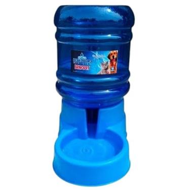 Imagem de Bebedouro Automático para Cães Grande, Bebedouro Inteligente 10L para Pet, Azul