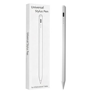 Imagem de Caneta Stylus Android para Samsung Galaxy Tab A9/A9Plus/A8/A8plus/A7/A7lite Tablet S Pencil Touchscreens Caneta Stylists (Branca)