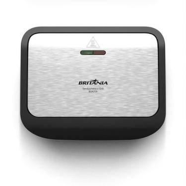 Imagem de Sanduicheira e Grill Britânia Antiaderente 750W BGR25A