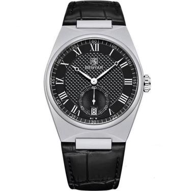 Imagem de Relógio de Quartzo Retrô Masculino  Pulseira Design Animal Print Impermeável 3ATM 