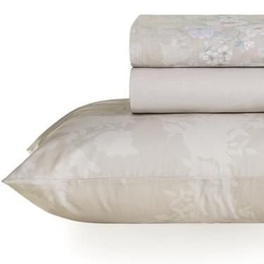 Imagem de Karsten Jogo de Lençol Solteiro Percal 160 Fios 100% Algodão Estampado Cama 3 Peças Poliana