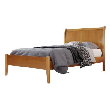 Imagem de Cama Solteiro 90cm Classic Amendoa Mel Josandro Amendoa Mel