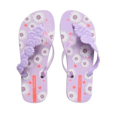 Imagem de Chinelo Feminino Ipanema Lolita Floral, 35, Lilás