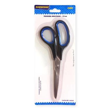 Imagem de Tesoura Profissional Masterprint em Aço Inox 21cm para Costura e Artes