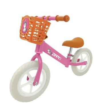 Imagem de Bicicleta De Equilíbrio Aro 12 Com Cestinha +12 Meses Até 25kg Unicórnio Zippy Toys