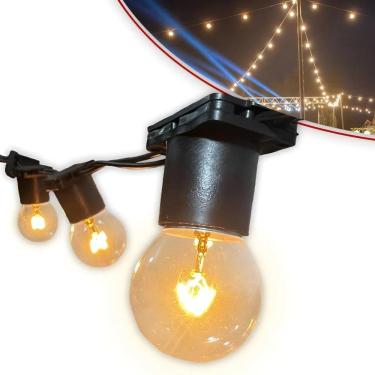 Imagem de Varal De Luz Festao 20 Mts C Incandescente 15W Clara 220V