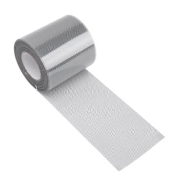 Imagem de Garosa Remendo para Reparo de Tela de Janela, Rolo de Fita Autoadesiva de 3,1 Polegadas X 20 Pés, Rede de Malha Forte para Porta, Janela, Barraca, Acampamento, Casa, Reparo Ao Ar Livre (Cinza)