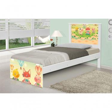 Imagem de Cama Solteiro Fazendinha Animais