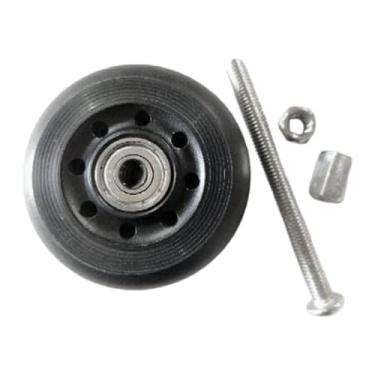 Imagem de IEUDNS Roda de Pilates Reformer, Peça para Cama de Pilates Core, Roda com Rolamento Silencioso de Manutenção, Rolo Silencioso para Treino Feminino em Estúdio, 5.8 Cm