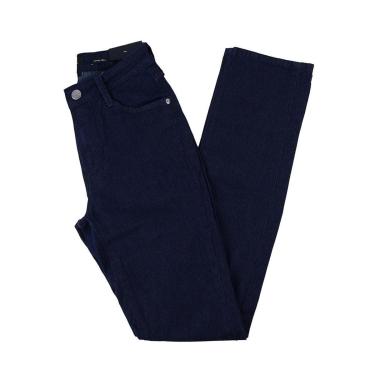 Imagem de Calça Feminina Dudalina Reta Jeans Escuro - 910108-Feminino