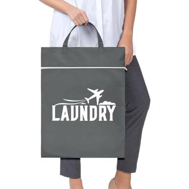 Imagem de Bolsa de roupa suja, bolsa de roupa de banho à prova d'água | Organizador de roupas dobrável portátil para banho ao ar livre, ioga, faculdade, academia, natação, acampamento