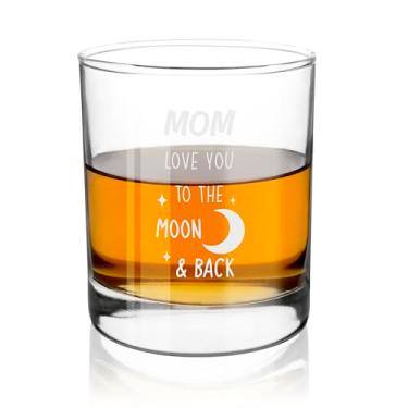 Imagem de Presentes para mãe de filha e filho - presentes para mãe, copos de uísque de 290 ml, presente engraçado de mordaça de Natal, aniversário, dia das mães, Páscoa, Dia de Ação de Graças, presente para