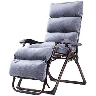 Imagem de Espreguiçadeira cadeiras reclináveis para pátio, cadeira de balanço dobrável, portátil, com gravidade zero, adequada para varanda, jardim, interior, jardim, portátil, suporte para cadeira de campismo