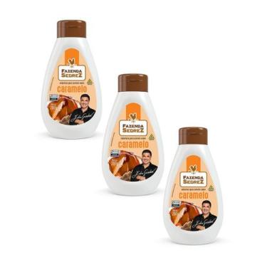 Imagem de Combo Cobertura para Sorvete Caramelo 280g Fazenda Sedrez - 3 unid