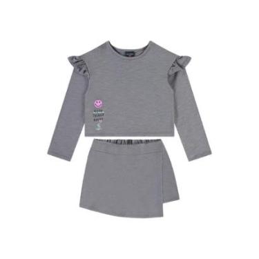 Imagem de Conjunto Blusão e Short-Saia Guloseima-Feminino
