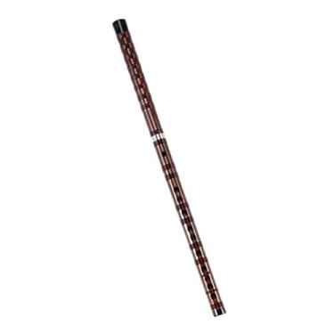 Imagem de Flauta de bambu vintage profissional para iniciantes flauta E instrumento de sopro seccionado