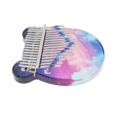 Imagem de Piano de polegar Kalimba para iniciantes de 17 teclas kalimba profissional