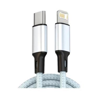 Imagem de Cabo Carregador PD De 30W USB Tipo C Para Lightning, Linha De Dados Pa