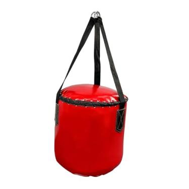 Imagem de Aymzbd Saco de boxe suspenso, saco de pancada multiuso, equipamento de treinamento esportivo para, Vermelho