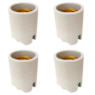 Imagem de Bocal Soquete de Porcelana Borne Embutido E27 | Utilimix | 04 un