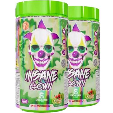 Imagem de Kit 2x Pre Treino Insane Clown Gummy Candy 350g - Demons Lab-Unissex